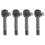 Set of 4 Ignition Coils for Acura MDX Honda Pilot Ridgeline Accord