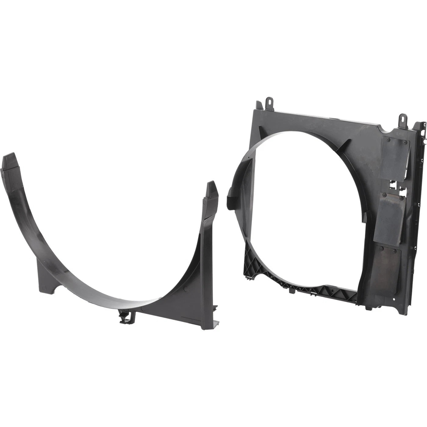 Set of 2 Fan Shrouds for Nissan Titan, Armada, Infiniti QX56, Pathfinder