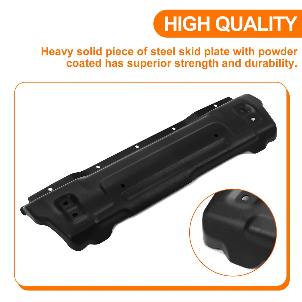 Front Skid Plate Bumper Cover for Jeep Wrangler JL (2018–2025) & Gladiator JT (2020–2025)