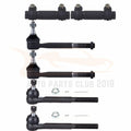 Set of 6 Tie Rods Adjusting Sleeves for 1992–1999 GMC Yukon RWD