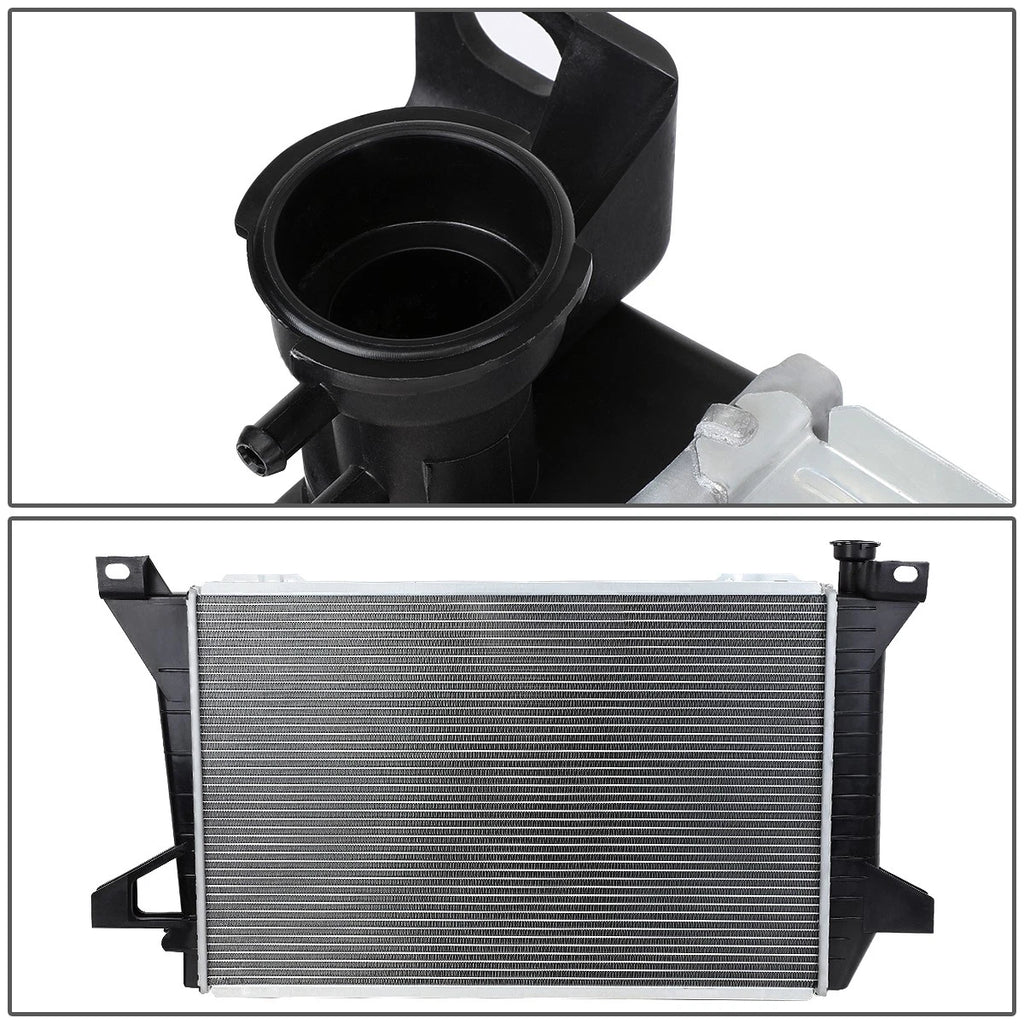 Aluminum Core Radiator for Ford F150/F250/F350/Bronco (1985–1997) DPI 1453