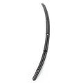 Black Cut Fairing Windshield Trim for Harley Electra Glide Classic/Limited