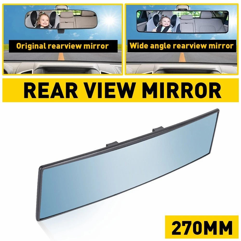 Panoramic Wide Angle Rear View Mirror Lens 270mm for Cars