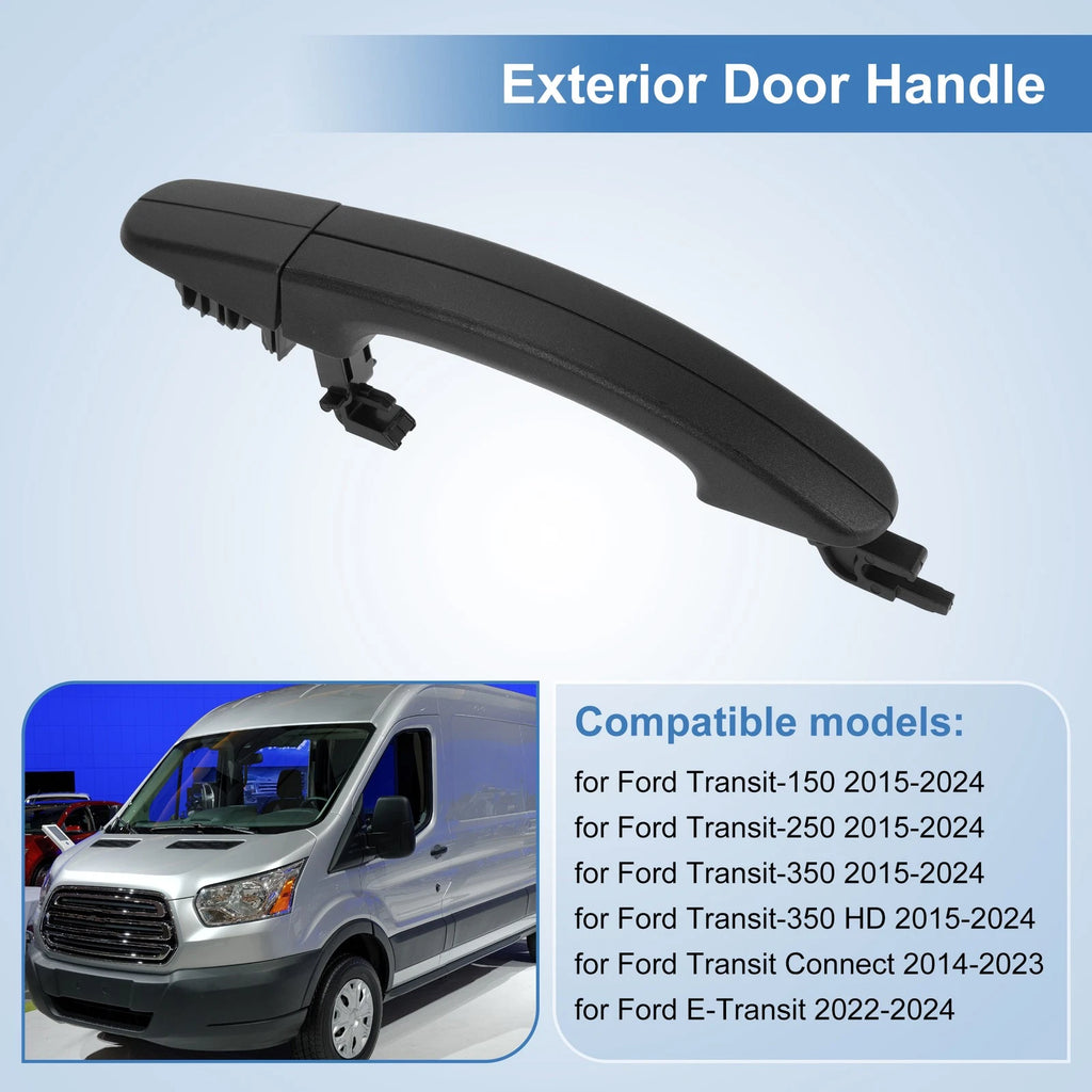 Exterior Rear Passenger Door Handle for Ford Transit 150 (2015–2024) No.BK2Z-6126604-A