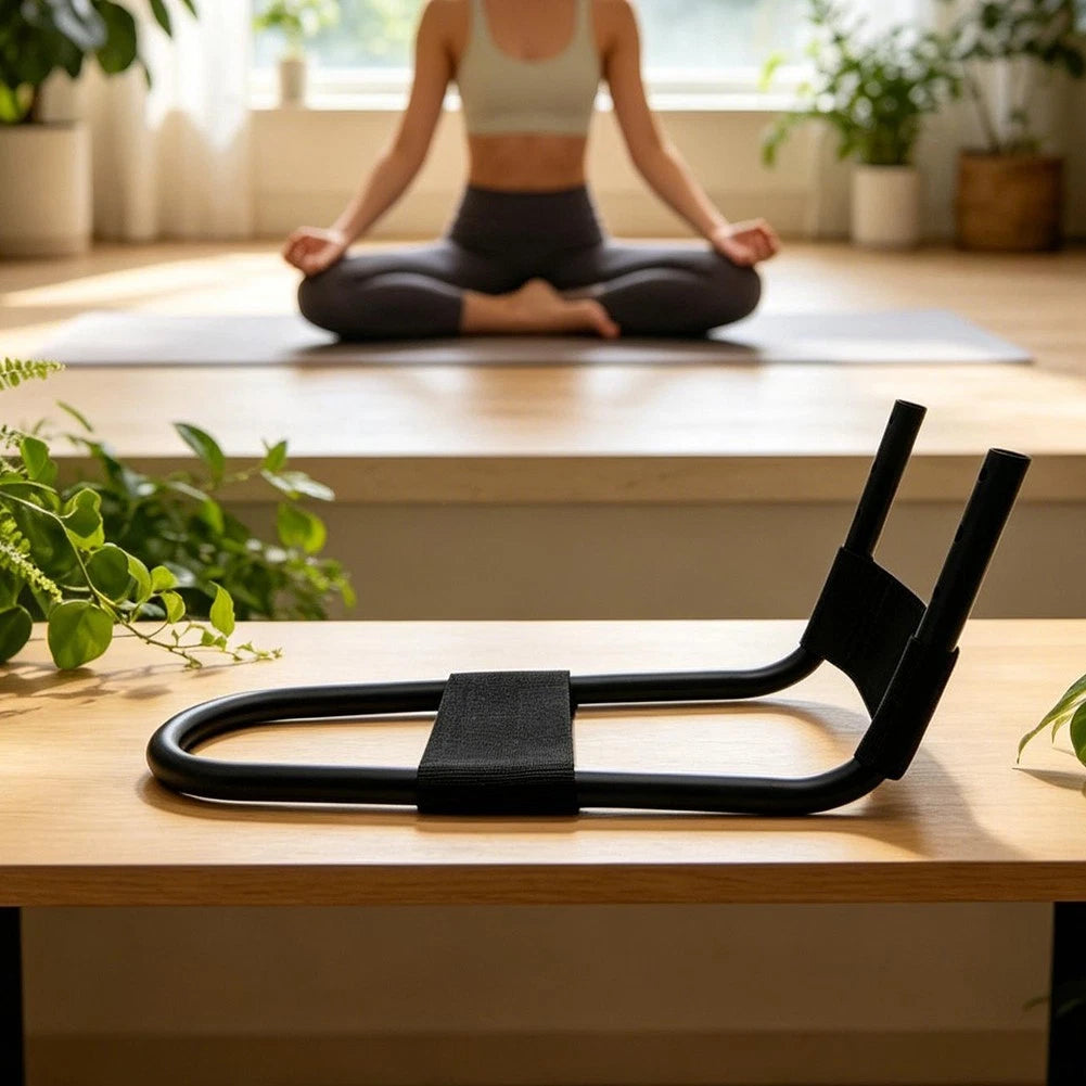 Metal Frame Leg Stretcher for Hamstring Knee Extension and Flexibility