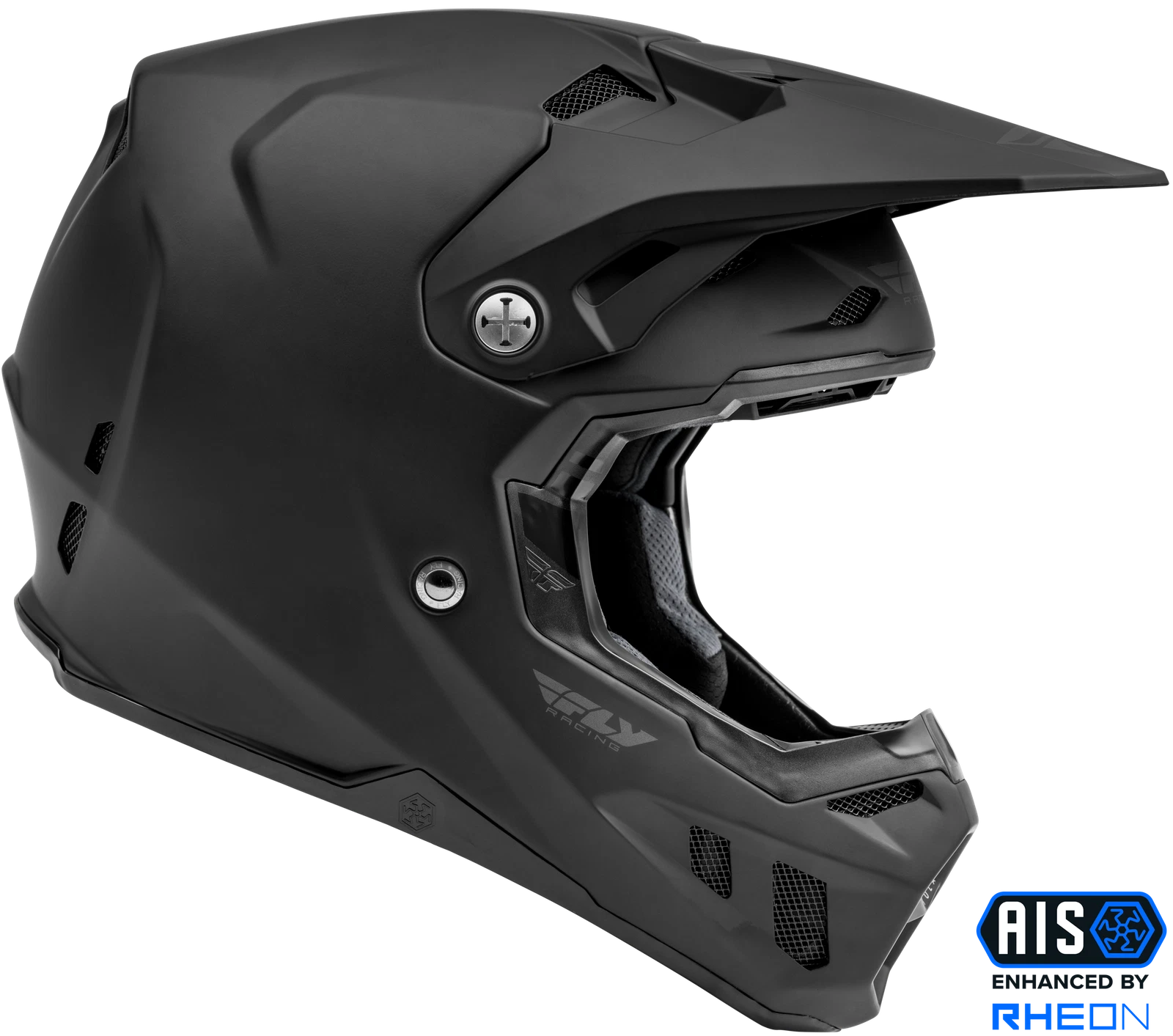 Fly Racing Formula CC Solid Helmet for Offroad (2X-Large, Matte Black)