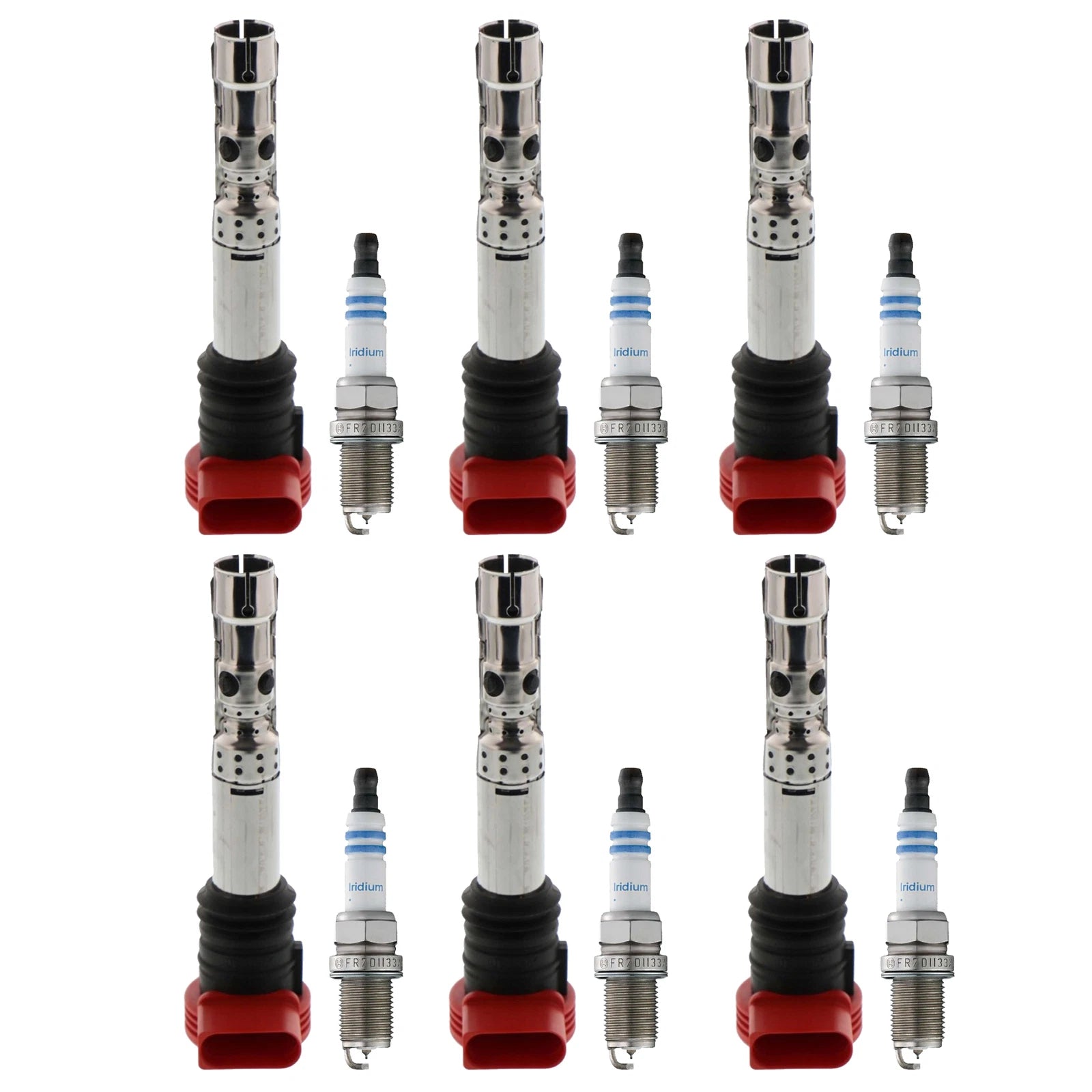 Ignition Coil Kit for Audi (Iridium, Gap 0.043)