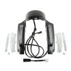 Black Rear Fender Fascia Set for Harley Road Glide Touring (2009-2013)