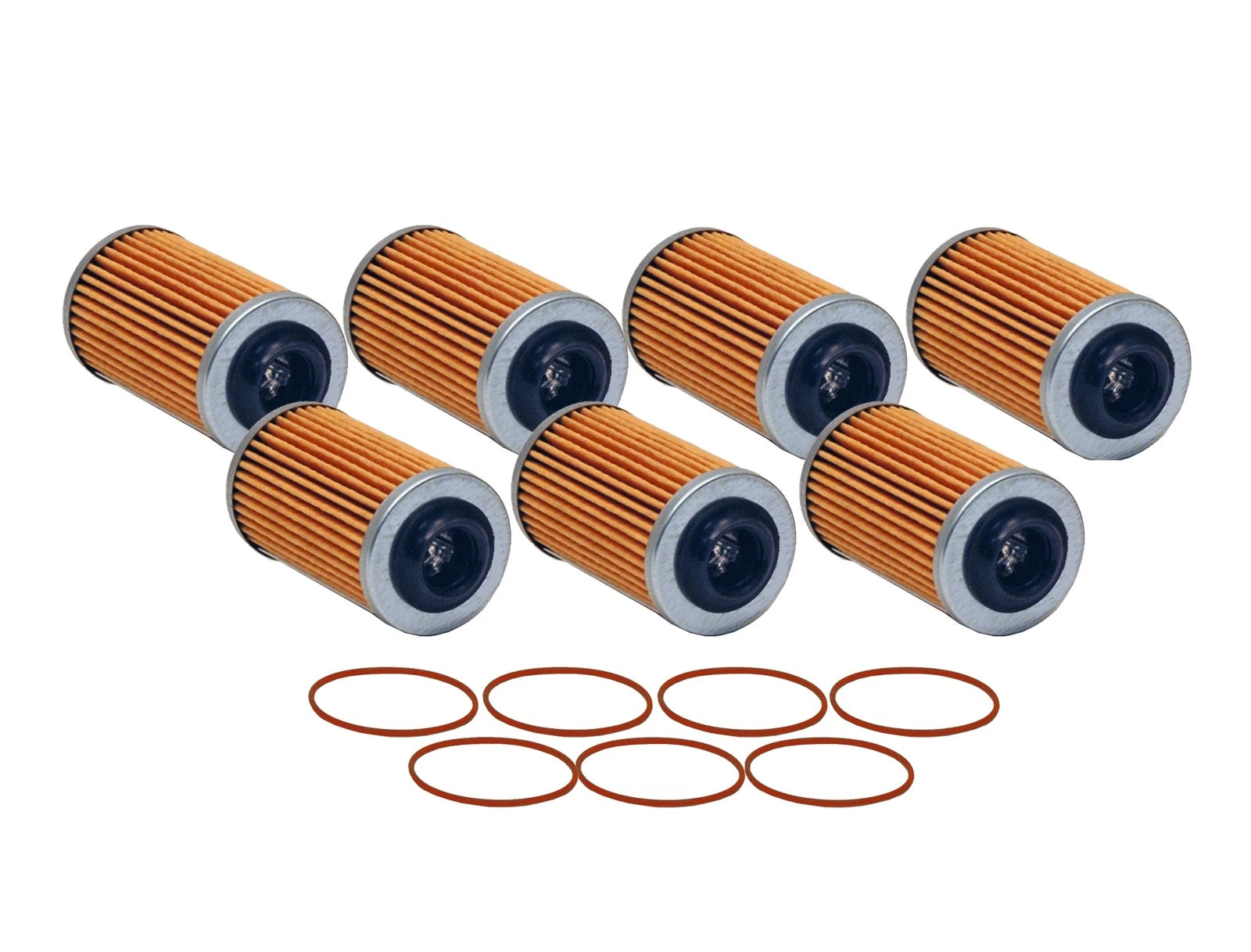 Set of 7 Engine Oil Filters for Cadillac Chevy GMC Pontiac Saab V6