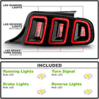 Full LED Sequential Tail Lights for Ford Mustang (2010–2014)