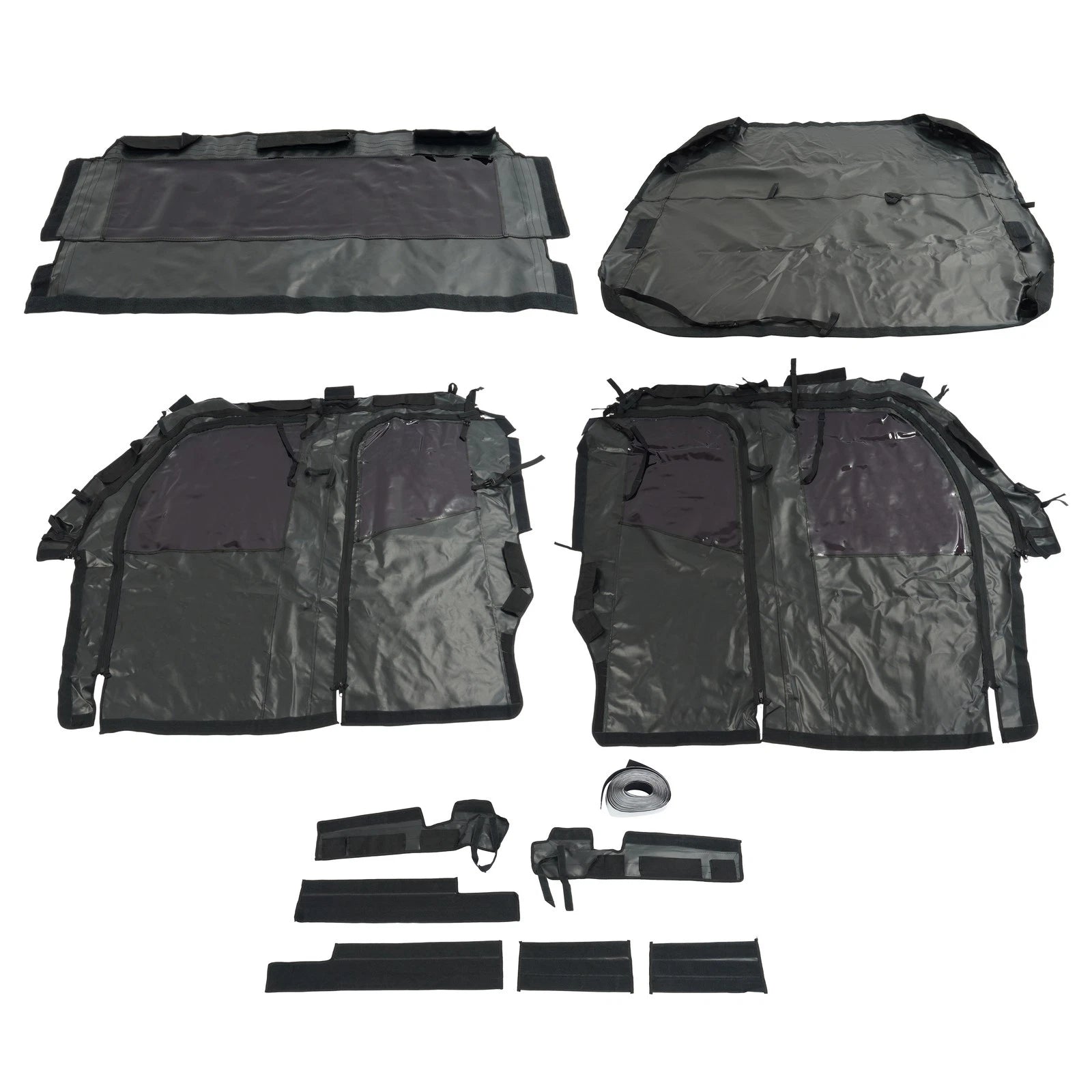 Soft Doors Cab Enclosure for Kawasaki Mule PRO FXT DXT (2015–2024)