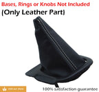 Manual Shift Boot for Nissan 240SX (1994–1998) Beige Stitch Synthetic Leather