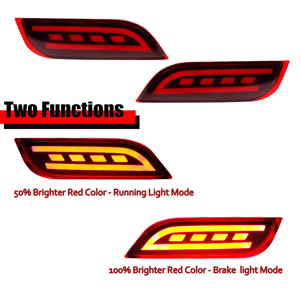 LED Rear Fog Lights for Subaru Impreza WRX STi (2008–Present)