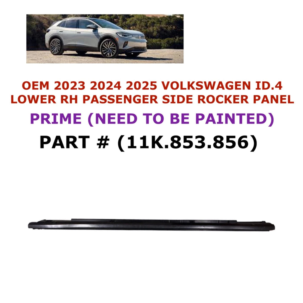 Right Side Rocker Panel for Volkswagen ID.4 (2023–2025) 11K.853.856