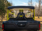 Scratch Resistant Lightly Tinted Rear Windshield for Can-Am Defender (2016–2023)