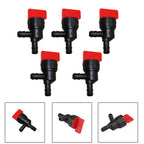 5Pc Fuel Shut Off Valve Petcock for B&S, Tecumseh (494769, 697944, 35857)