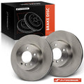 2x Disc Brake Rotors Front for BMW 525i 525xi 528i E60 (2004–2007)