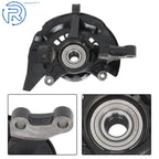 2X Steering Knuckles + Wheel Hub for Toyota Sienna (2004-2010) AWD