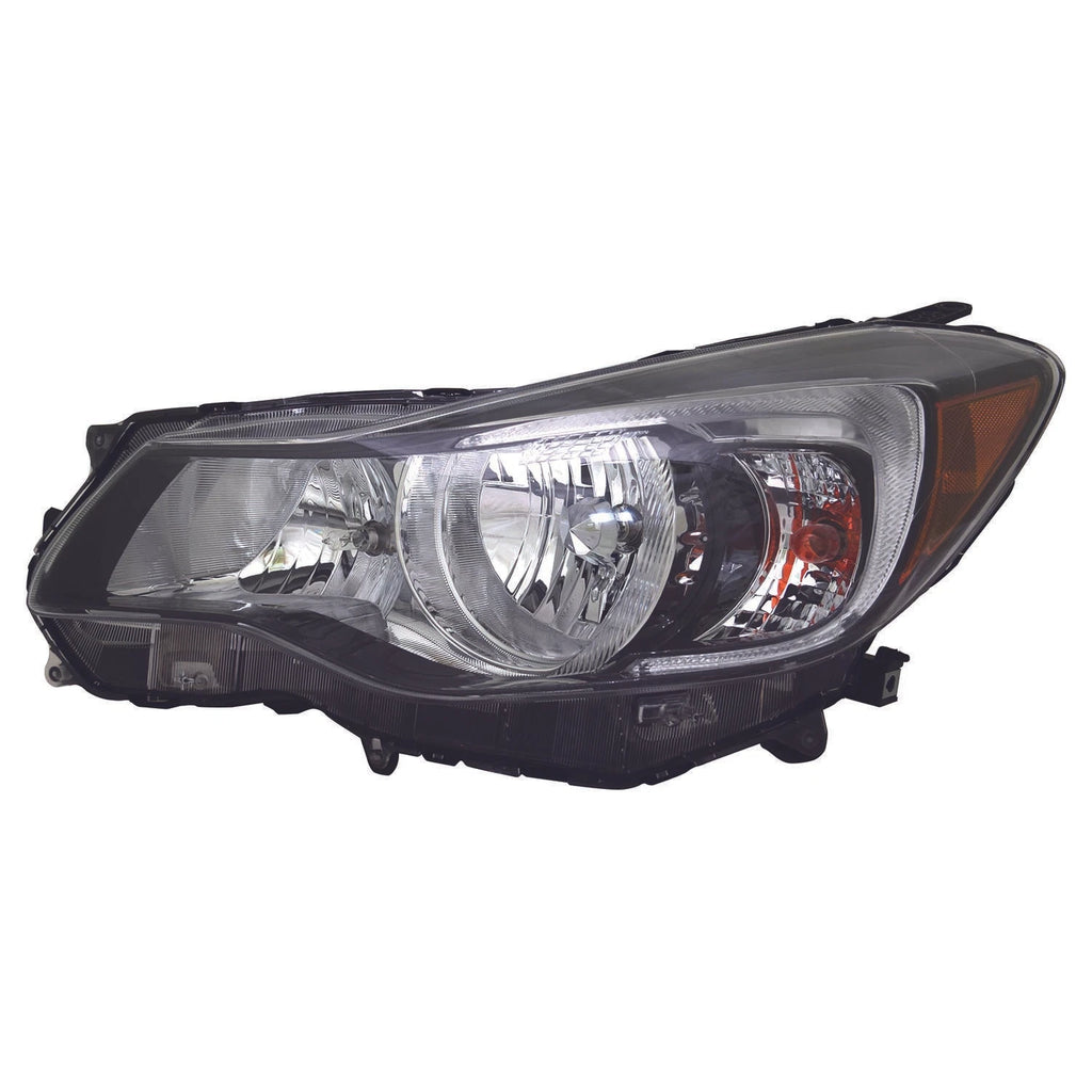Replacement Driver Side Halogen Headlight Assembly For 2015-2016 Subaru Impreza
