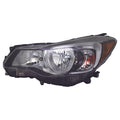 Replacement Driver Side Halogen Headlight Assembly For 2015-2016 Subaru Impreza
