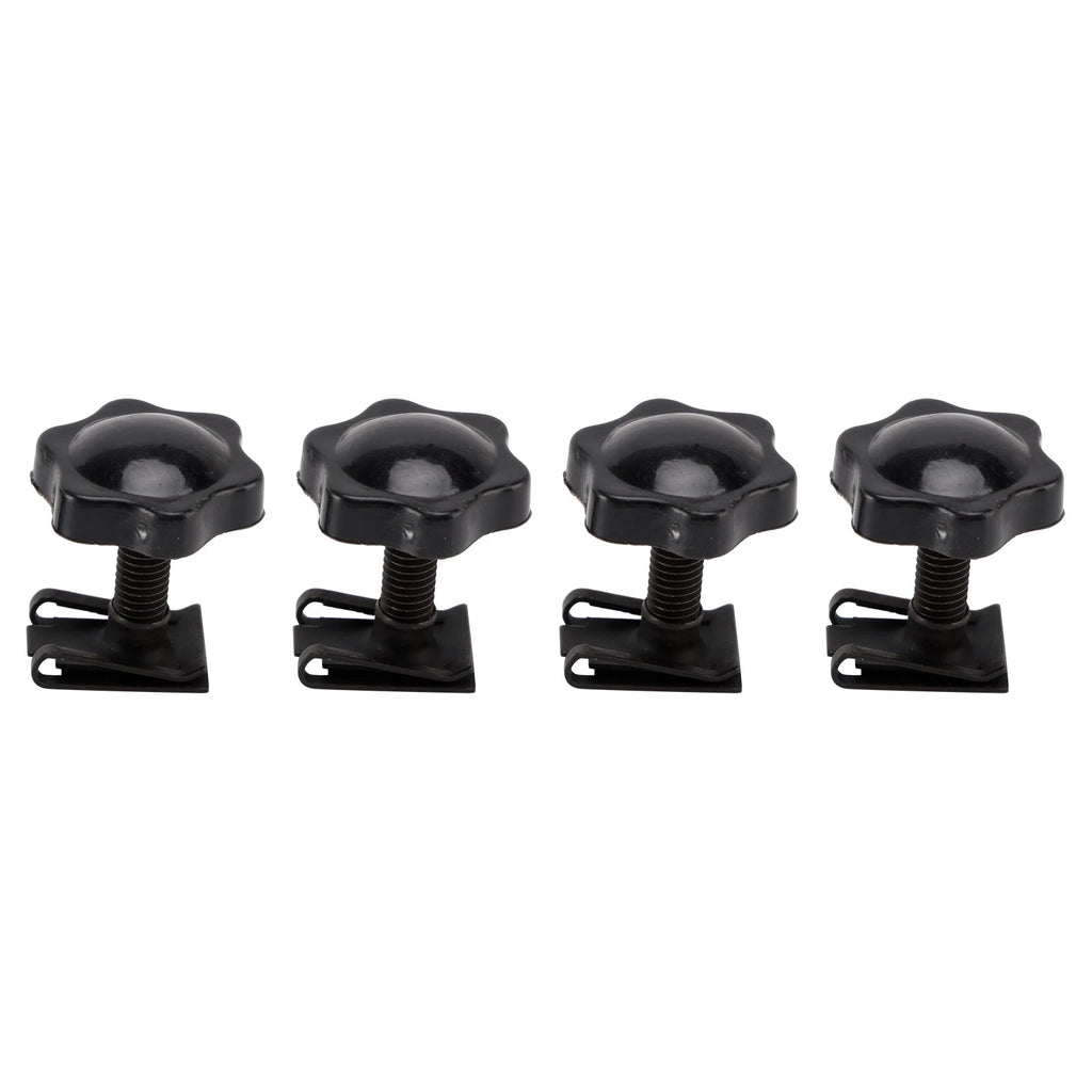 Set of 4 Saddlebag Lock Mounting Theft Deterrent Bolts for Touring (1993–2018)