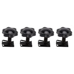 Set of 4 Saddlebag Lock Mounting Theft Deterrent Bolts for Touring (1993–2018)