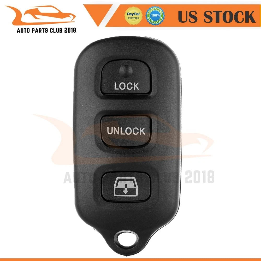Keyless Key Fob Remote Case Shell for Toyota 4Runner Sequoia (1999–2009)
