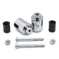 Chrome Bar Ends for Ducati SuperSport 1198 1198S/Monster 1000 (2003–200)