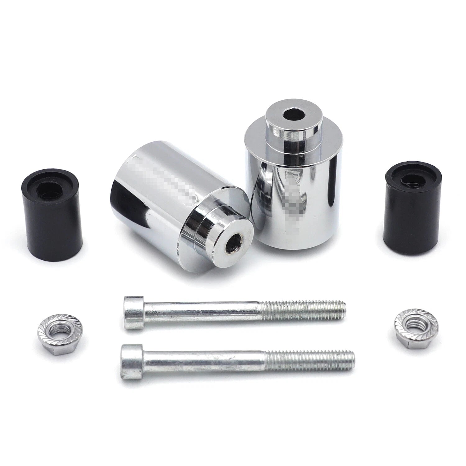 Chrome Bar Ends for Ducati SuperSport 1198 1198S/Monster 1000 (2003–200)