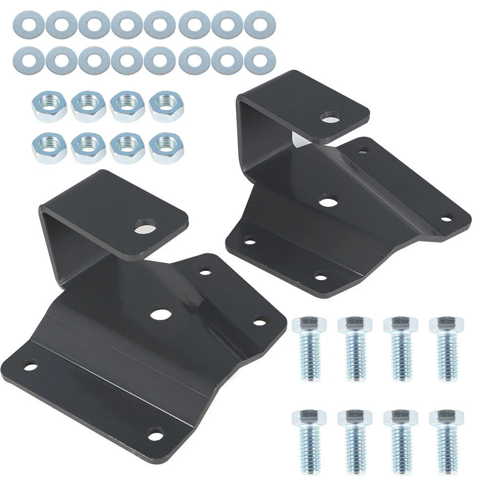 2" Rear Axle Drop Hangers Lowering Kit for Chevy GMC 1500 (1999-2006)