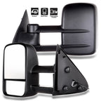 Set of 2 Towing Mirrors for Ford F150 (1997–2003) Black