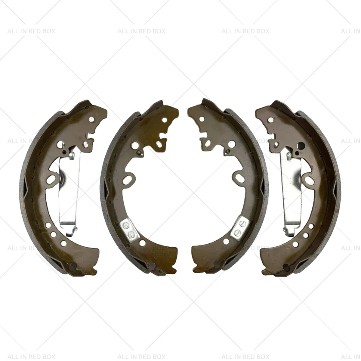 4x Drum Brake Shoes for Toyota Hilux GGN25 KUN25 KUN26 4WD SR5 (2005–2016)