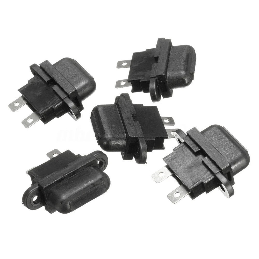 Set of 5 Standard Blade Fuse Holders for Car Boat Truck (30A)