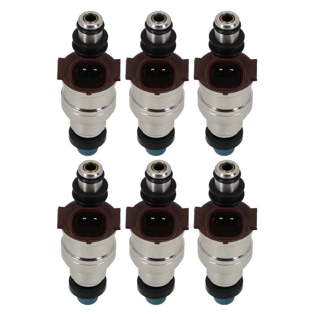 Set of 6 Fuel Injectors for Toyota 4Runner Pickup T100 (1989–1995) 3.0L 3VZE 2325065020
