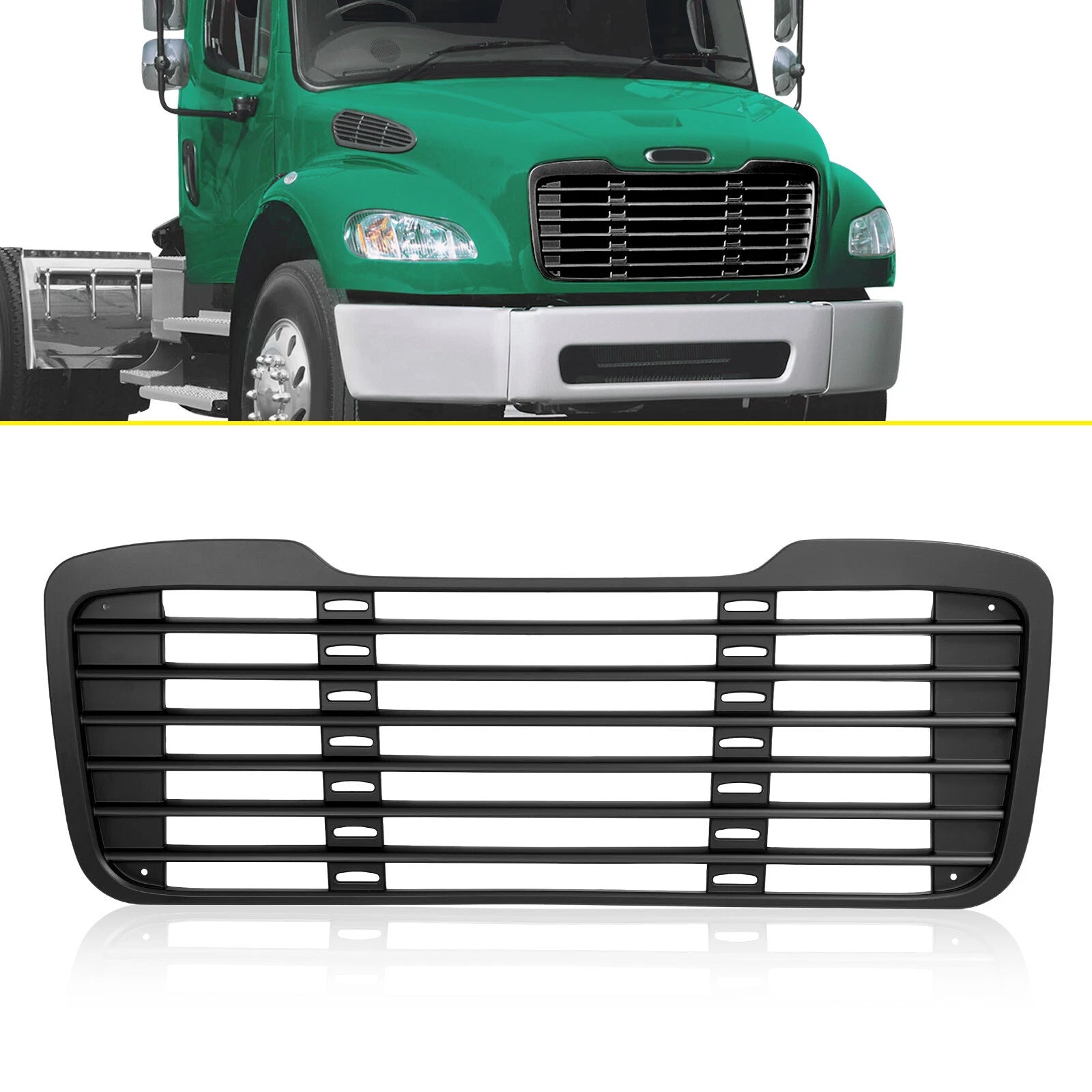 Black Front Grille for Freightliner M2 Business Class 100 106 112 (2002–2022)