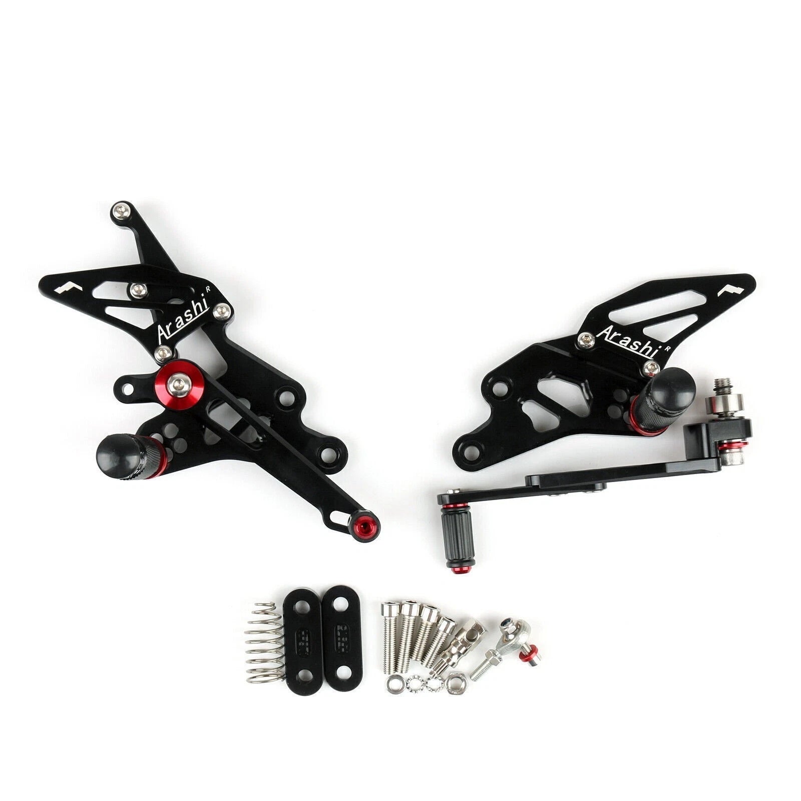 CNC Adjustable Rearset Foot Rest Pegs for Suzuki GSXR1000 (2009–2016) #8