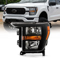 Driver Halogen Headlight Left Side for Ford F150 Pickup (2021–2023)