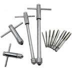 Adjustable T Handle Ratchet Tap Wrench for Furniture Assembly