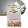 75PCS Copper Terminal Connectors for Battery Cable Splice (40-300 Amp)