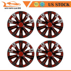 Set of 4 Wheel Hub Caps for R16 Tire & Rim (Fits Various Models)