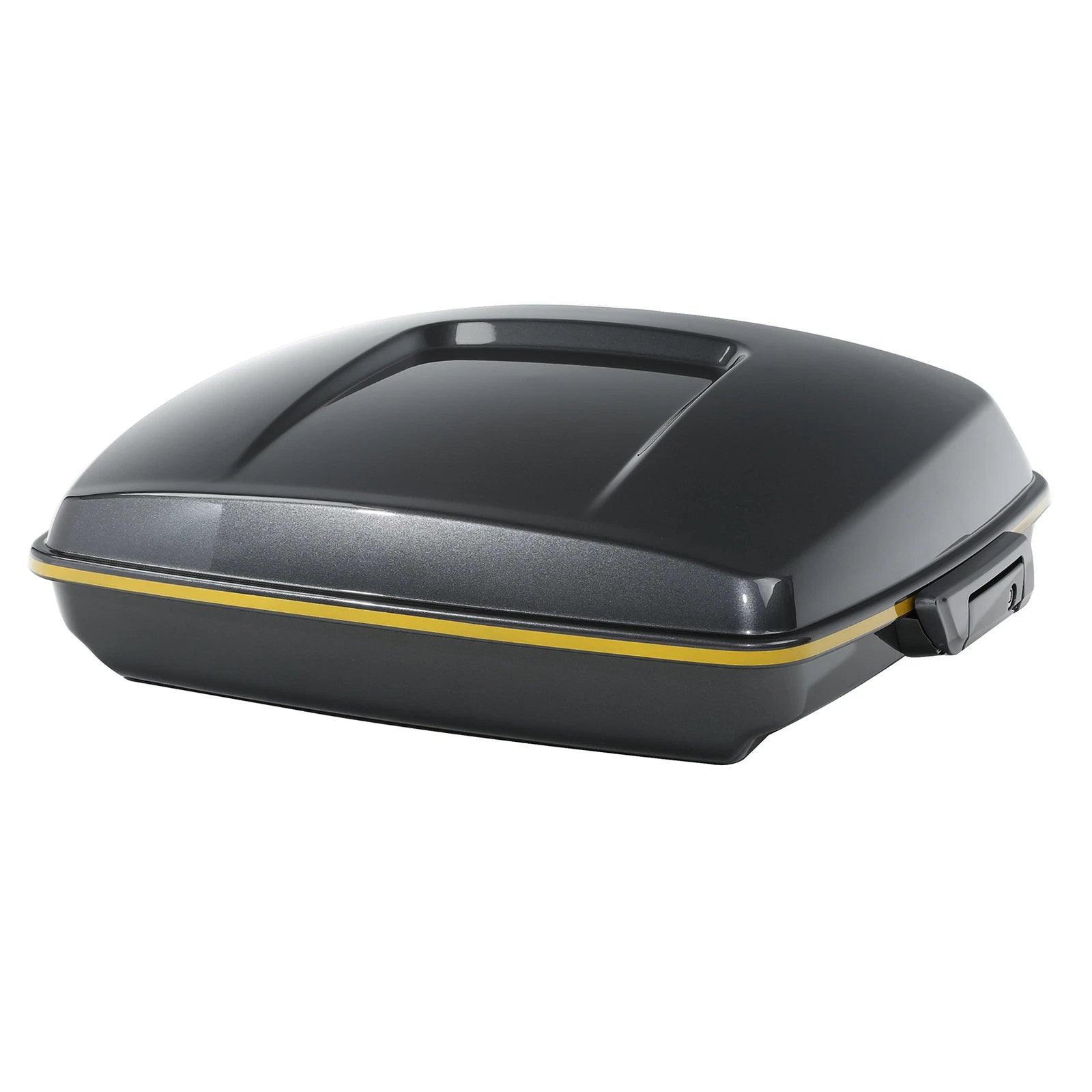 Razor Trunk Luggage for Harley Touring (2014–2025) Gold/Black Geometric Fade