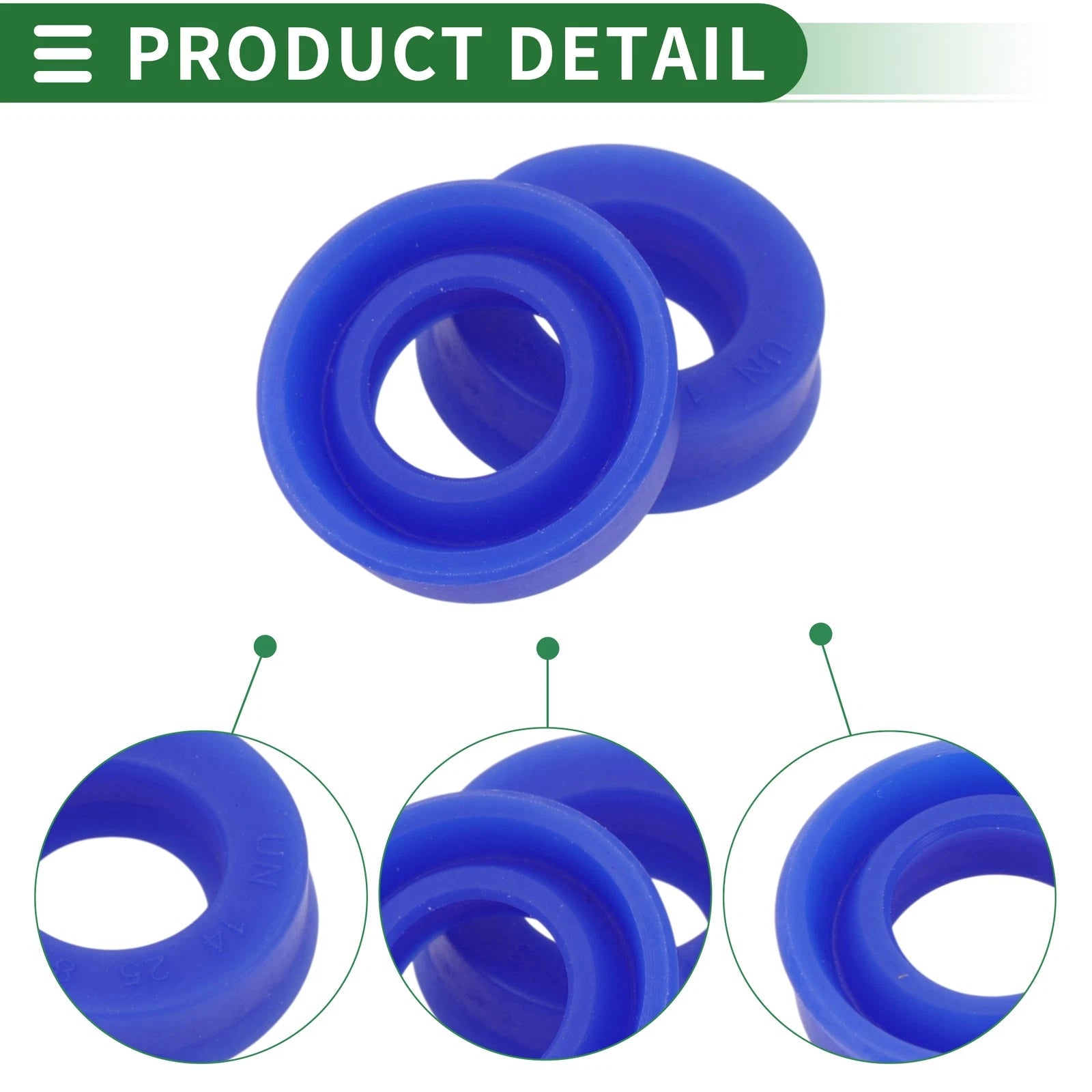 Set of 10 Oil Seal Rotary Shaft Seal 14x25x8mm High Pressure TPU