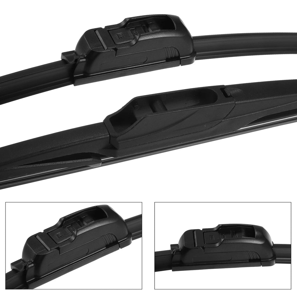2X Front Rear Wiper Blades for Toyota Aygo (2005–2014)