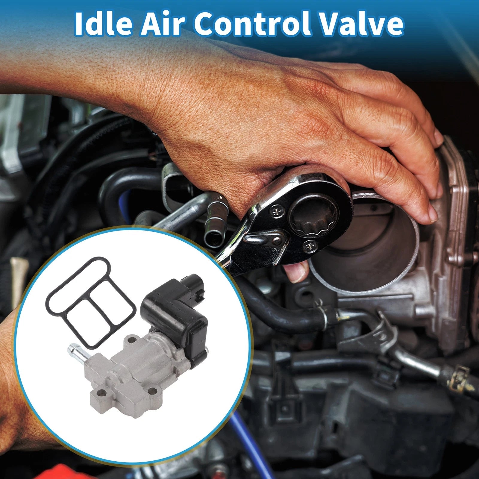 Idle Air Control Valve for Toyota Crown (1995–2001) No. 22270-46100