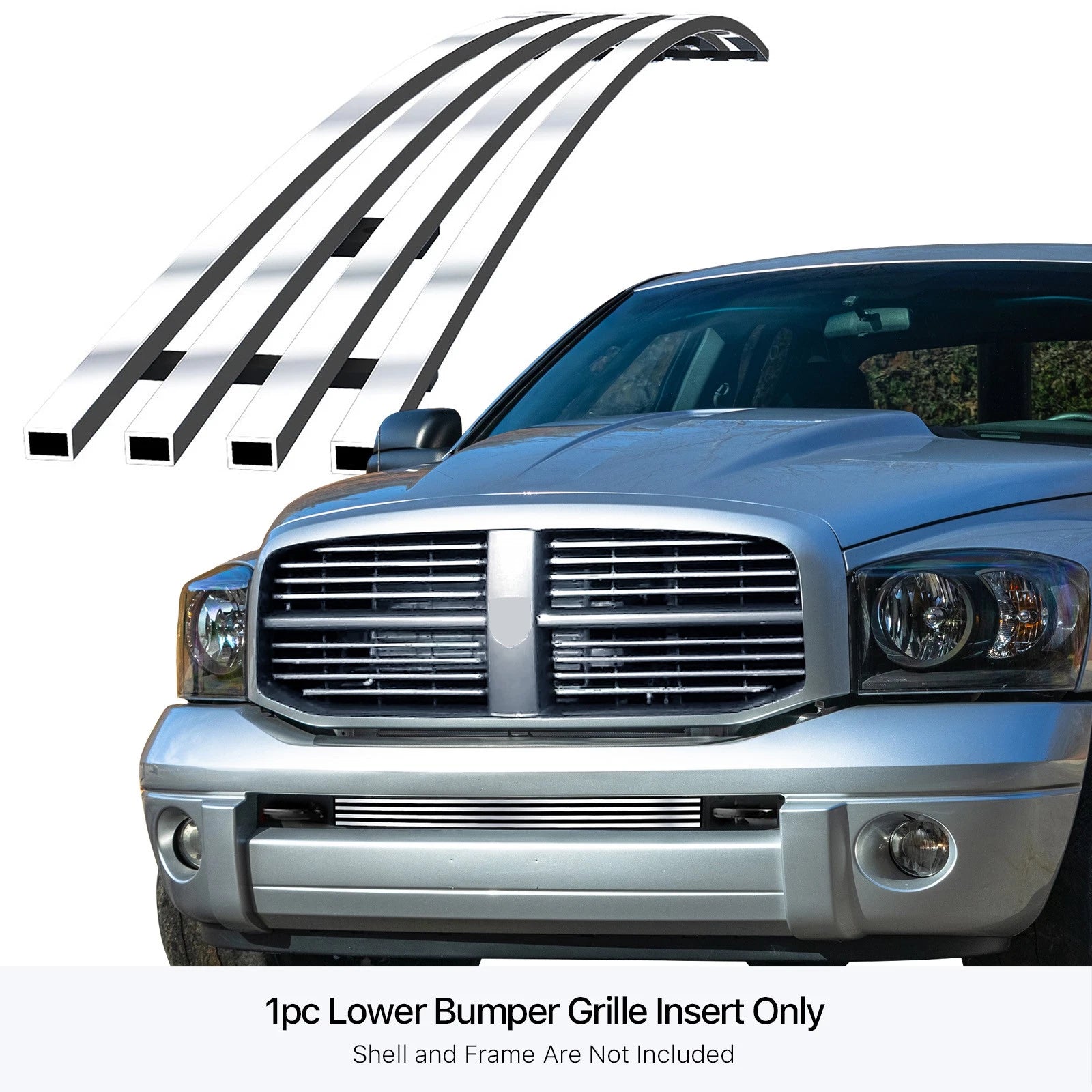 Bumper Billet Grille Insert for Dodge Ram Pickup (2006-2008)