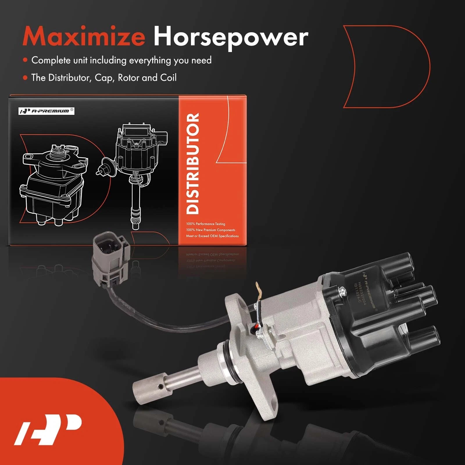 Ignition Distributor for Nissan 240SX D21 Pickup 1989-1996