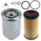 Set of 2 Diesel Fuel & Oil Filters for Kohler (ED0021753180-S, ED0021750010-S)