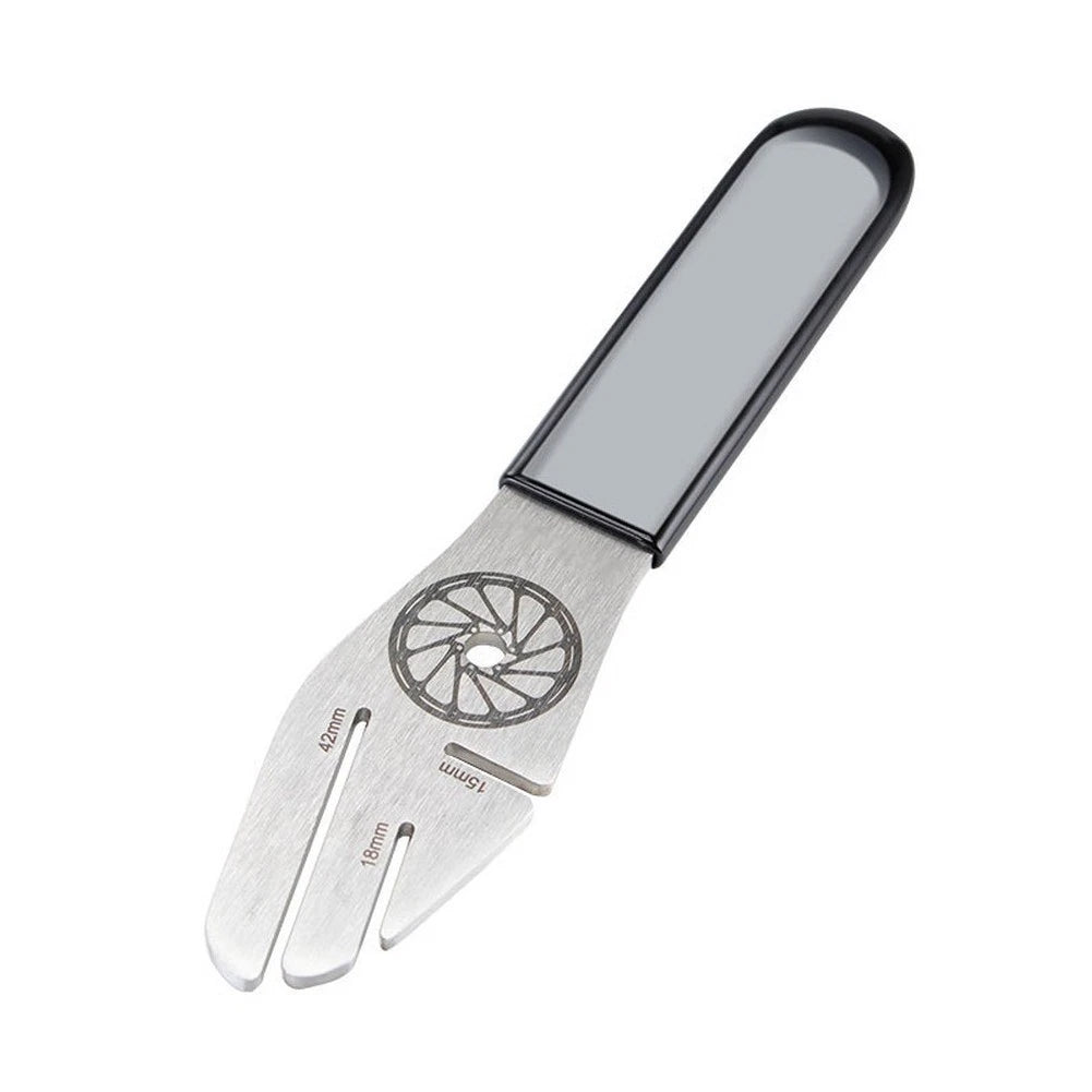 Stainless Steel Bike Truing Wrench with 3 Slot Head for Bikes