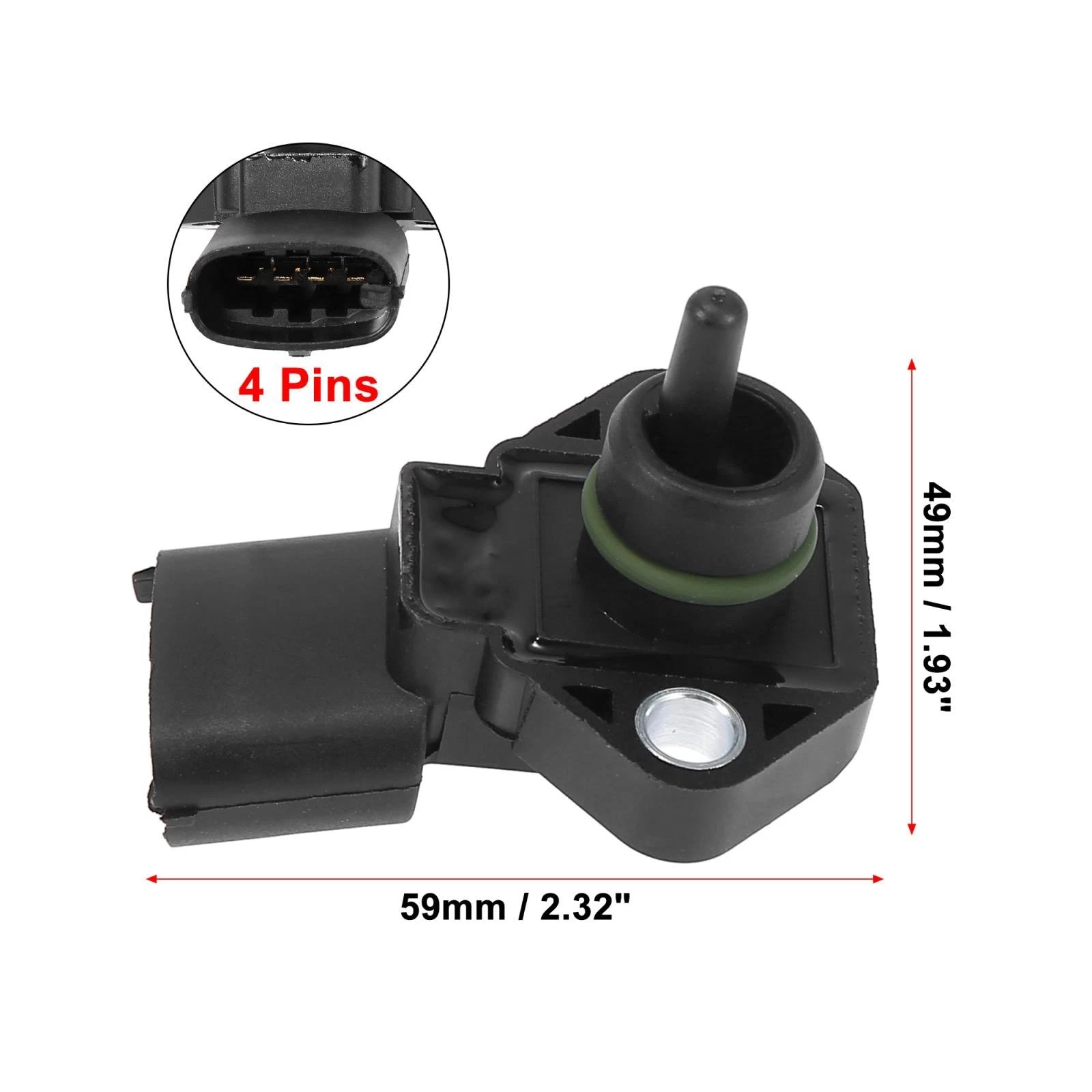 MAP Manifold Absolute Pressure Sensor for Chevrolet Astra Vectra (2004–2010) 93259413 747709440590