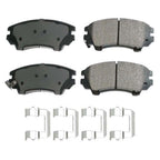 Front Brake Kit 321mm Rotors & Akebono Ceramic Pads for Chevy Camaro (2010–2015)